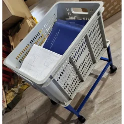Kisten & Boxen^EstiaHolzspielzeugDesign 1 Stück Transportroller für Boxen, Stapelbehälter Rolly