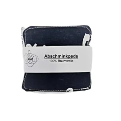 Afrosteff Abschminkpads, Kosmetikpads 5-er Pack, waschbar