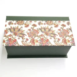 Kisten & Boxen^Buchbinderei Frühauf ABVERKAUF /// Kästchen Box Klappdeckelkasten – Schmuckkasten & Schatzkiste mit italienischem Design