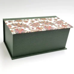 Kisten & Boxen^Buchbinderei Frühauf ABVERKAUF /// Kästchen Box Klappdeckelkasten – Schmuckkasten & Schatzkiste mit italienischem Design