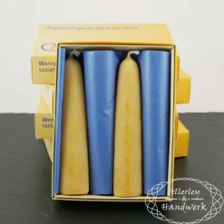 Allerley Handwerk Adventskerzen mittel ● 100% Bienenwachs ● handgezogen ● 15 x 3,5 cm