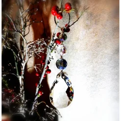 Best Tinas Schmucktruhe Anhänger,  Herz,  Christbaumschmuck, Suncatcher, Dekoration