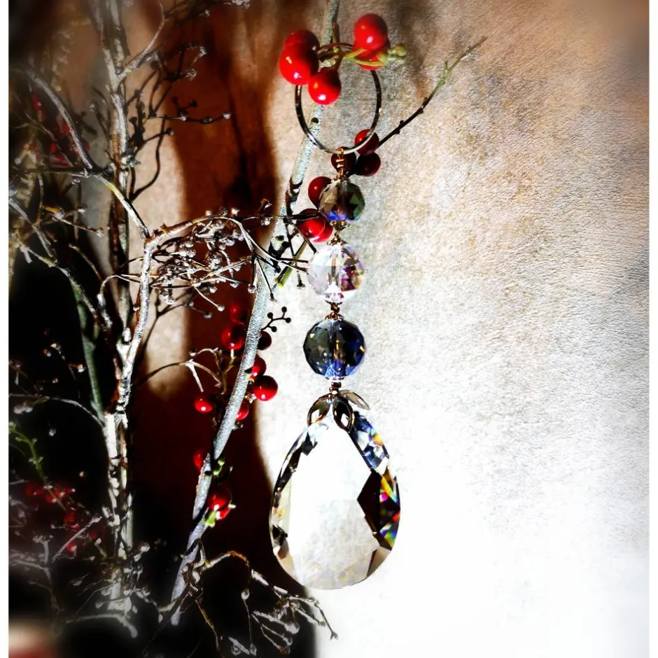Best Tinas Schmucktruhe Anhänger, Herz, Christbaumschmuck, Suncatcher, Dekoration