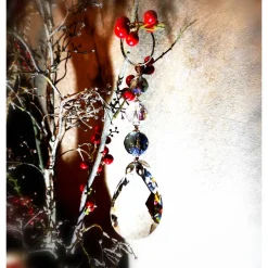 Best Tinas Schmucktruhe Anhänger, Herz, Christbaumschmuck, Suncatcher, Dekoration