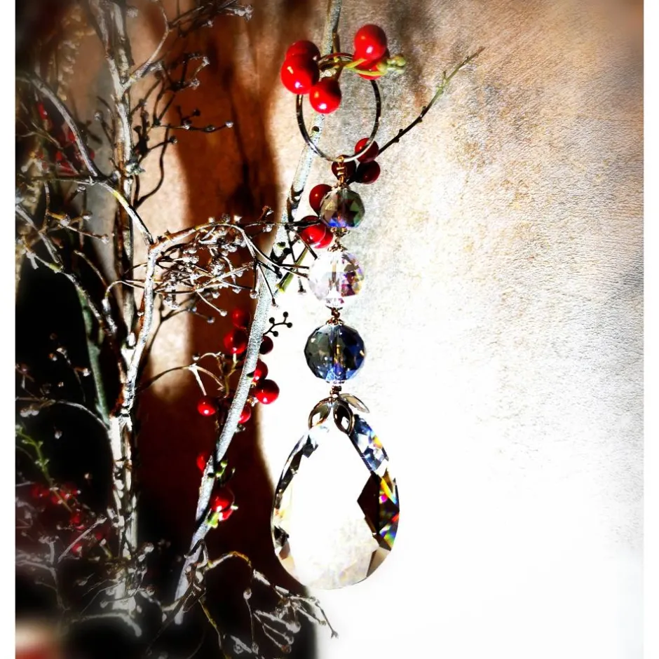 Best Tinas Schmucktruhe Anhänger, Herz, Christbaumschmuck, Suncatcher, Dekoration
