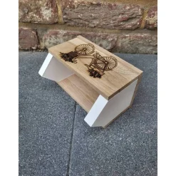 Online made by lamomama Aufbewahrungskästchen* Blumenübertopf * Holz * Keraflotthäuschen * Blumenfahrradmotiv