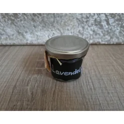 Badesalz^Kleine Wohlfühlmanufaktur Badesalz handgemacht, Lavendel, mediterranes Meersalz im Glas mit Birkenherz