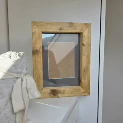 Altholzspiegel Bilderrahmen Holz Altholz alte Bohlen B2274 Loftausführung Altholzbilderrahmen Hochzeit Geschenk Geburt