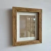Altholzspiegel Bilderrahmen 30x36 Holz Altholz alte Eiche B2293 Alteiche Altholzbilderrahmen Hochzeit Geschenk Geburt