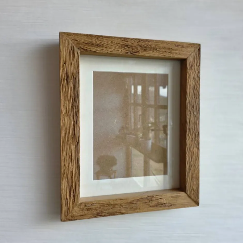 Altholzspiegel Bilderrahmen 30x36 Holz Altholz alte Eiche B2293 Alteiche Altholzbilderrahmen Hochzeit Geschenk Geburt