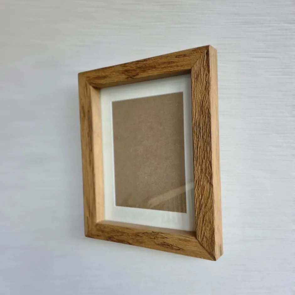 Altholzspiegel Bilderrahmen 30x36 Holz Altholz alte Eiche B2293 Alteiche Altholzbilderrahmen Hochzeit Geschenk Geburt