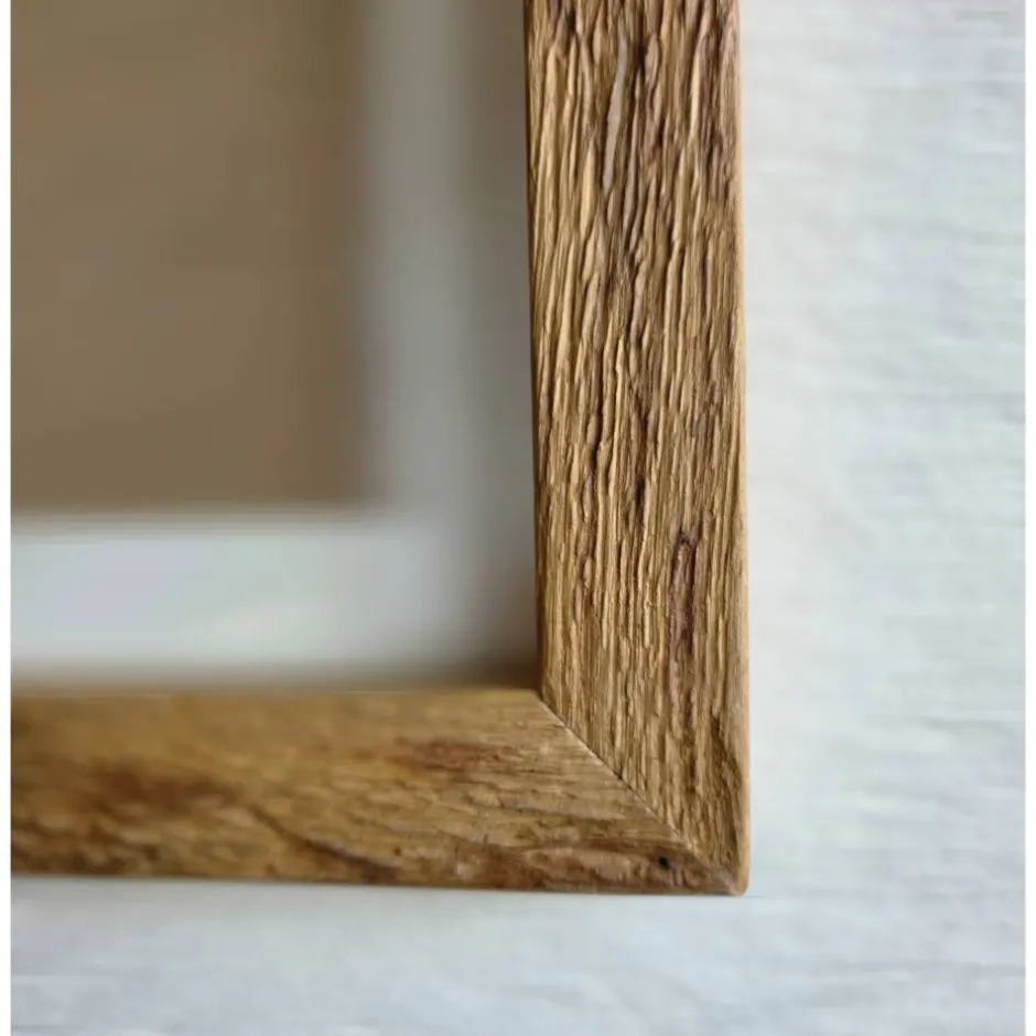 Altholzspiegel Bilderrahmen 30x36 Holz Altholz alte Eiche B2293 Alteiche Altholzbilderrahmen Hochzeit Geschenk Geburt