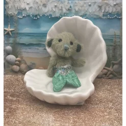 Bärino  Bärjungfrau Oceana 9 cm  Künstlerbär