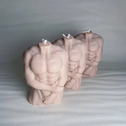 13gramm.store Curvy Body Torso Candle Set | Deko Körperkerze Sojawachs | Mann & Frau | Handmade, Hochzeit Geschenk