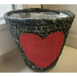 Hot DiyDrei Deko Übertopf mit Herz