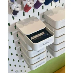 3DVERSUM 3Diversity Box - für Ikea Skadis Lochwände - Independent (To Go Version) - Desktop (Montage unter Tischen)