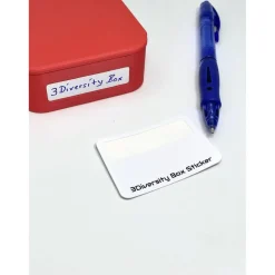 3DVERSUM 3Diversity Box - für Ikea Skadis Lochwände - Independent (To Go Version) - Desktop (Montage unter Tischen)