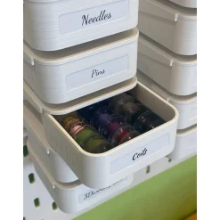 3DVERSUM 3Diversity Box - für Ikea Skadis Lochwände - Independent (To Go Version) - Desktop (Montage unter Tischen)