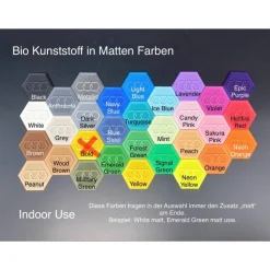 3DVERSUM 3Diversity Box - für Ikea Skadis Lochwände - Independent (To Go Version) - Desktop (Montage unter Tischen)