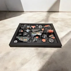 Bilderrahmen^Framepox Don Papa Rum Wandbild 3D – Broken Bottle Art mit Epoxidharz – Bar Deko & Mancave Wandkunst – Upcycling Unikat