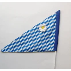 Balkon^Dorotheas-Handarbeiten Fahrradwimpel, Bayern-Wimpel, Wimpel Dreirad, Fähnchen Kinderwagen, Wimpel , Wimpel Dreirad, Kinderwagen, kleine Fahne bayrisch, weiß-blau