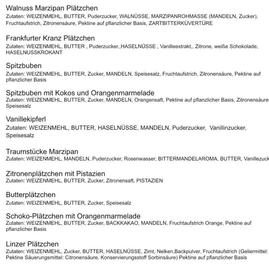 Best Catering Wagner Feine Vielfalt – Plätzchen, Kekse & Gebäck aus liebevoller Handarbeit