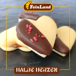 FeinLandsKeksbar Feingebäck 800g  (37Eur pro Kg) Präsentdose Kekse und Plätzchen wie selbstgebacken von FeinLand