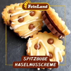 Kekse^FeinLandsKeksbar Feingebäckmischung 1Kg (32Eur pro Kg) " WINTEREDITION", Kekse und Plätzchen wie selbstgebacken von FeinLand
