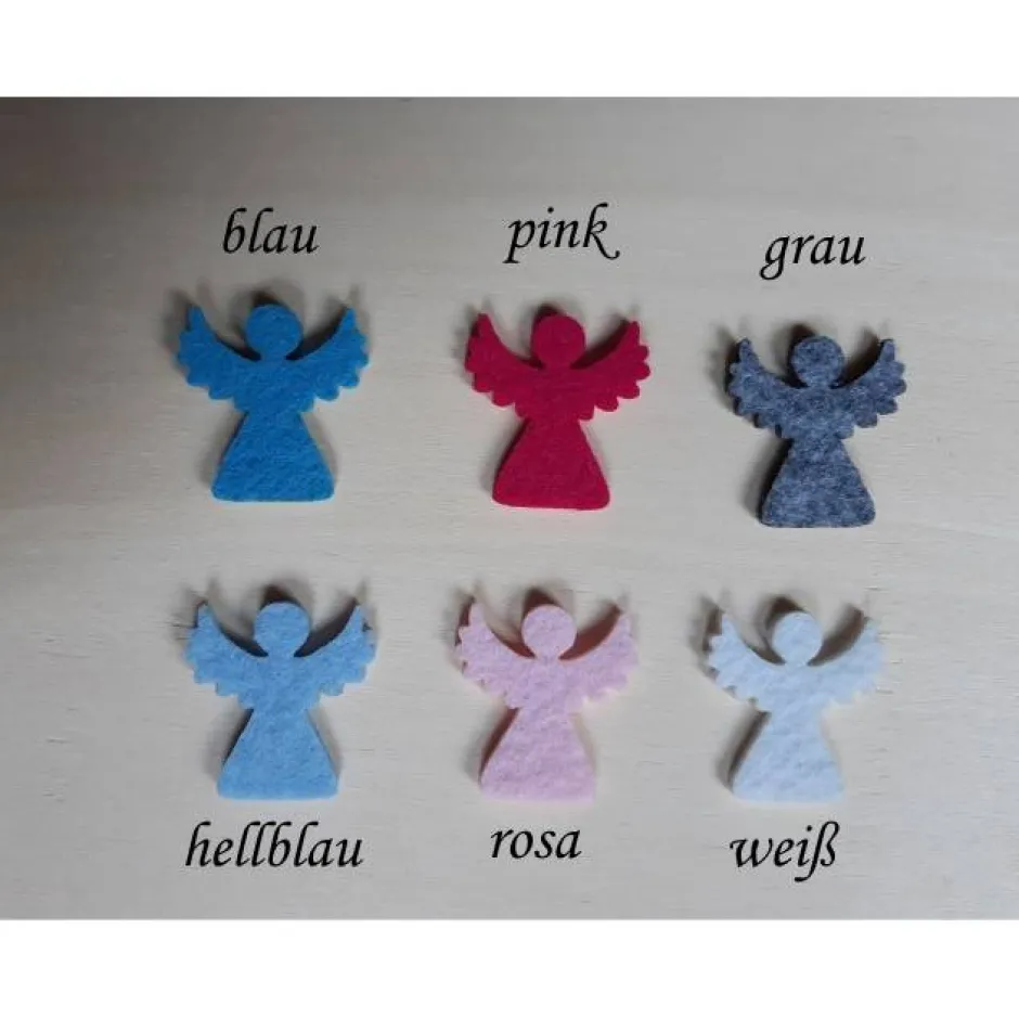 Deko-Objekte^FlyingLoveDesign Geschenk für ein Sternkind im Rahmen, Ring mit personalisierbar Holzstern mit Plott und Perlenkette in Regenbogenfarben