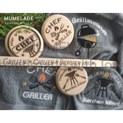 Clearance Mumelade Grill-Zeit Zubehör
