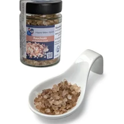 New Moore than Spice grobkörniges Rauchsalz | geräuchertes Alpensalz | für die Salzmühle geeignet