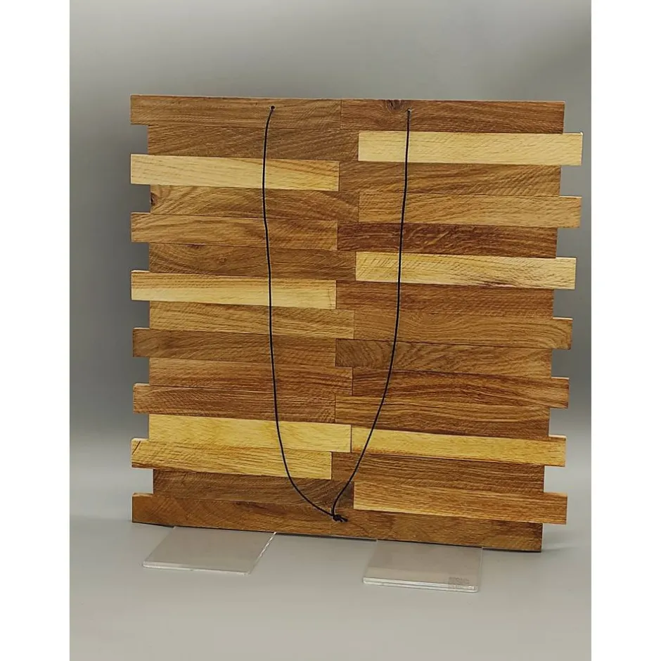 AMEA Näh- und Bastelstube Holzschild mit Spruch "Zuhause ist..."