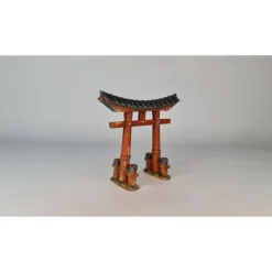 Alarnas Welt Holz-Torii der Edo-Zeit – Traditionelles 3D-Modell