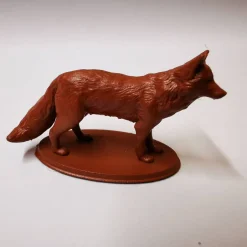 Monster & Tiere^Alarnas Welt Kleiner Fuchs aus Kunstharz – handgefertigte Miniatur auf Standfuß