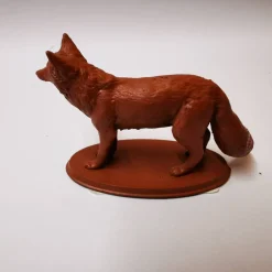 Monster & Tiere^Alarnas Welt Kleiner Fuchs aus Kunstharz – handgefertigte Miniatur auf Standfuß