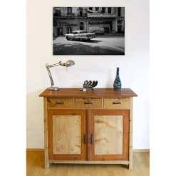 Wanddeko^BildArt Kuba Havanna Street Fotografie 60 x 90 cm glänzend