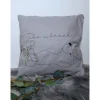 Tina S Kuschelkissen bestickt mit Take a break