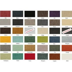 TiLuLy - Kreative Ideen Leseknochen (Farbbeispiel sand) Kissen Polstercanvas in 36 Farben