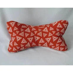 Taeschli & co Leseknochen Relaxkissen Dreiecke – Nackenstütze & Geschenkidee 44 x 15 cm Artikelnr. LK 20