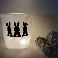 Afrosteff Lichterbeutel, Windlicht, Lichtbeutel, Stimmungslicht