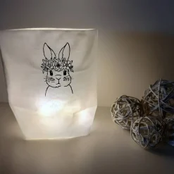 Afrosteff Lichterbeutel, Windlicht, Lichtbeutel, Stimmungslicht