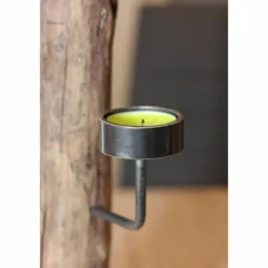 Outlet Holzdeko-Isny Metall Kerzenhalter zum eindrehen, massive Ausführung. Für Stabkerzen und Teelichter