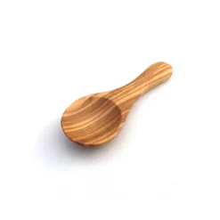 Best medina mood Mini Löffel 6 cm Gewürzlöffel, Salzlöffel, Kräuterlöffel Handgefertigt aus Olivenholz, Hochwertig, passt in jede Dose.