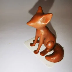 Hot Alarnas Welt Miniatur-Fuchsfigur – Ideal zum Bemalen und Dekorieren
