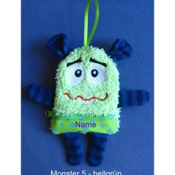 Best Nevobee Monster - Monsterfreund - Sorgenmonster - mit Reissverschluss -