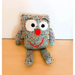 Lambela Monster Kuschelmonster gestricktes Amigurumi 28 cm