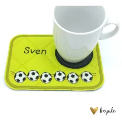 beijule Mugrug, Tassenuntersetzer Sechserkette Personalisierbar