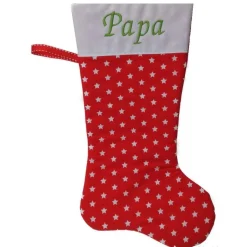 Clearance Stickstube Eckental Nikolausstiefel mit Name Papa