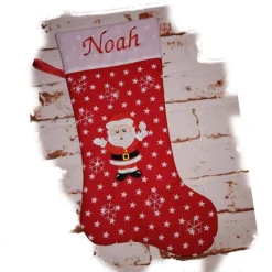 Clearance Stickstube Eckental Nikolausstiefel mit Name Noah