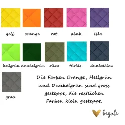 beijule Pyramidentäschchen im Fussballdesign